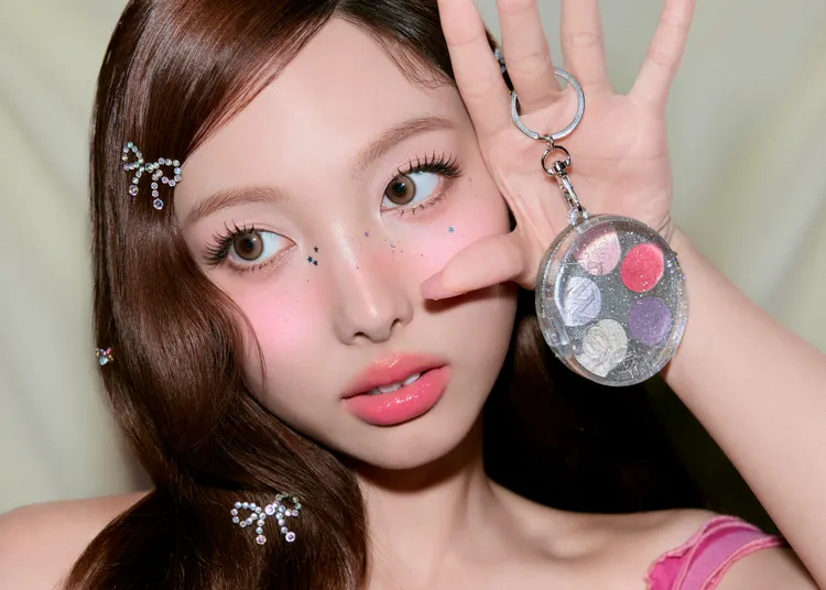 fwee帶著「FWEE It Yourself!」的概念推出全新「DIY 調色盤」，可與TWICE娜璉，打造同款調色盤。品牌提供