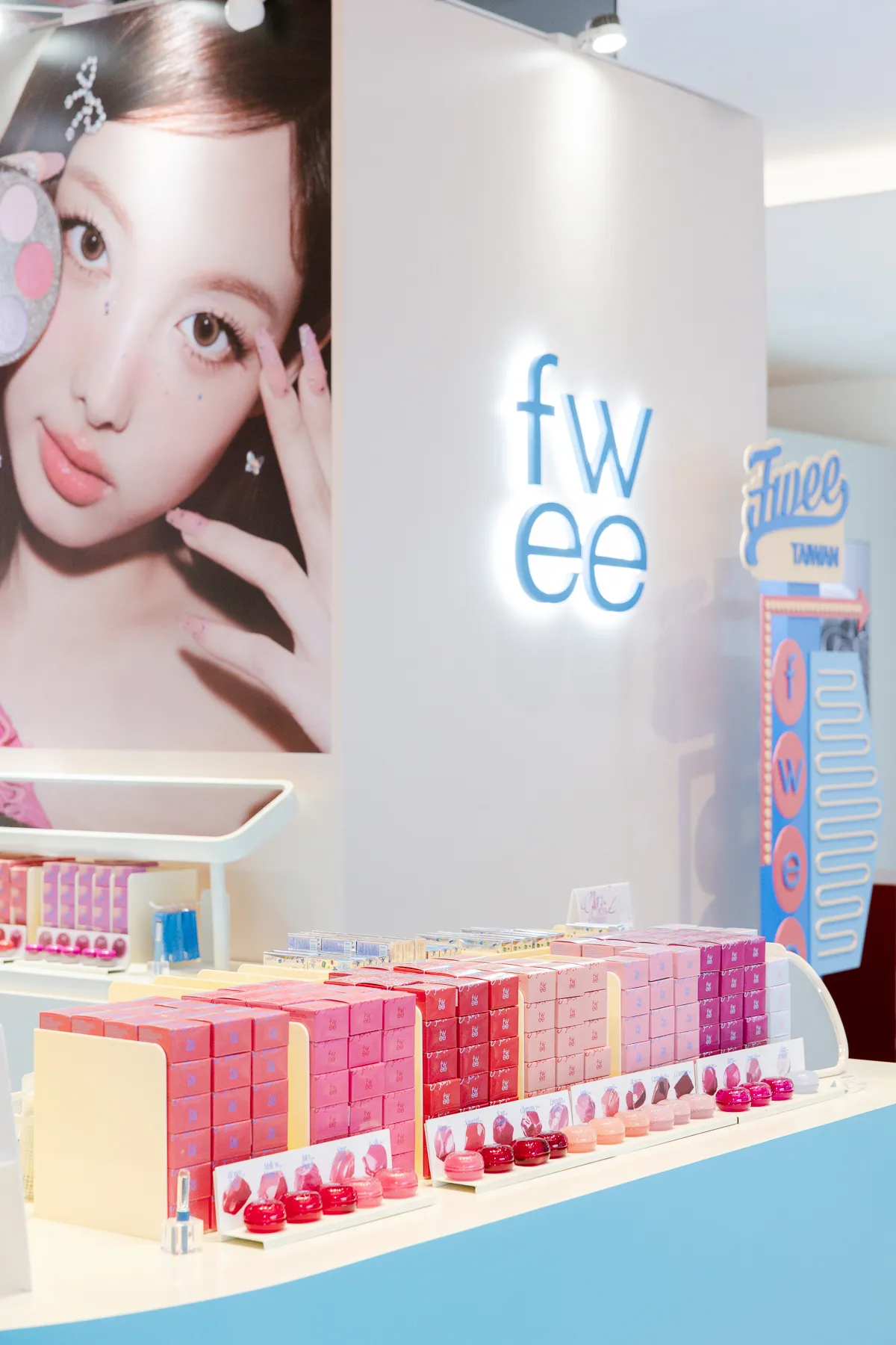 fwee台北信義A11專櫃。品牌提供