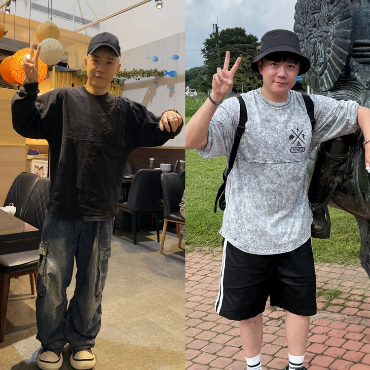 李岳瘦15公斤，對比之前整個人小了一號。種瓜得瓜工作室提供