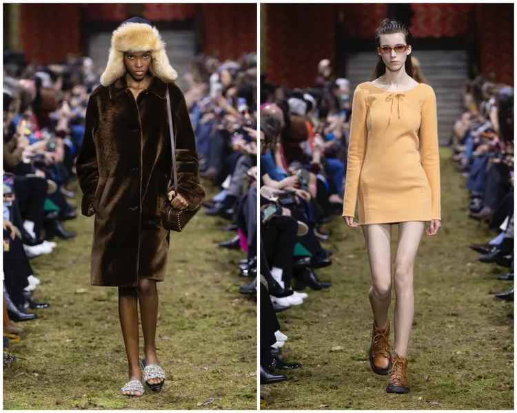 Miu Miu 2026秋冬大秀。品牌提供