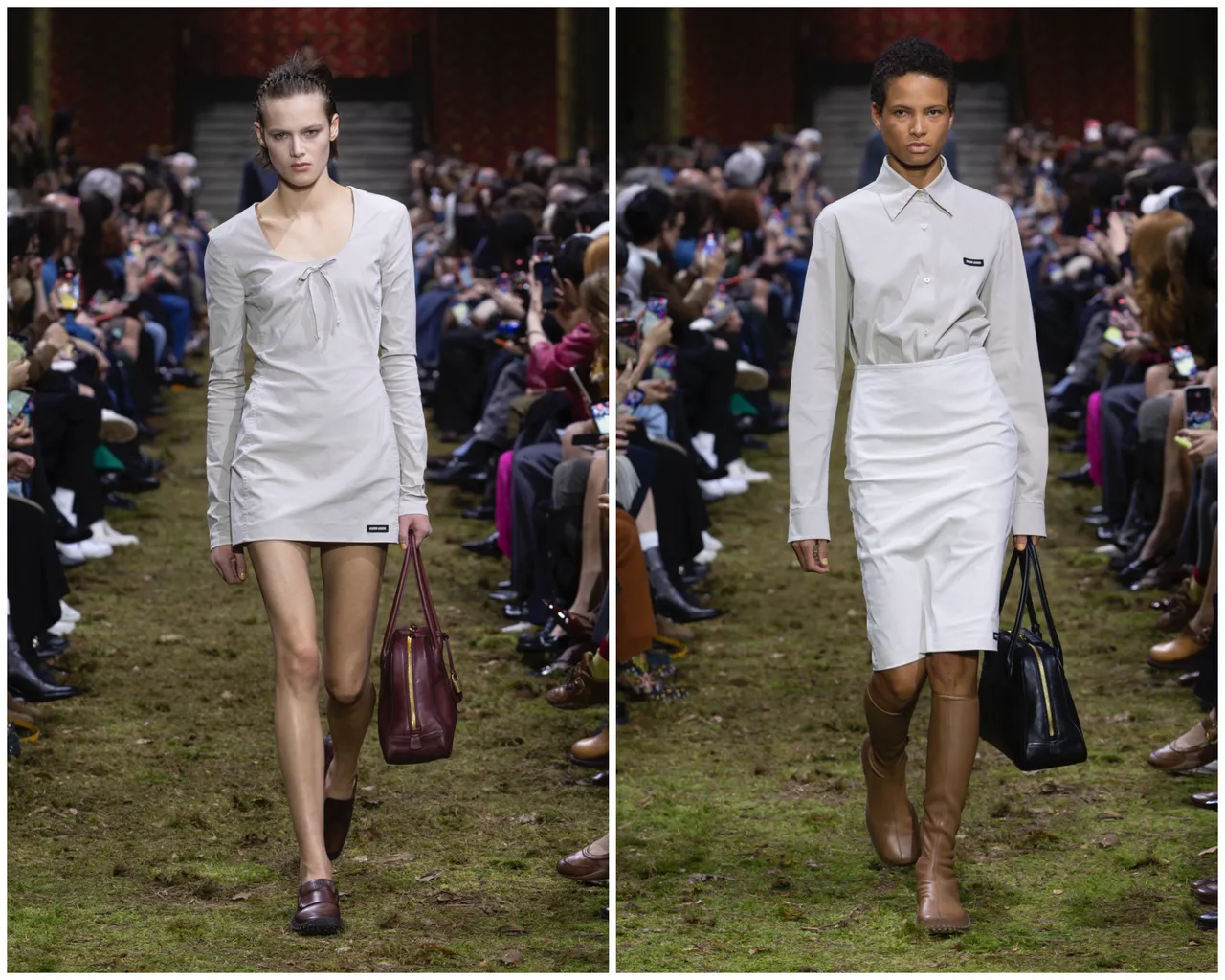 Miu Miu 2026秋冬大秀。品牌提供