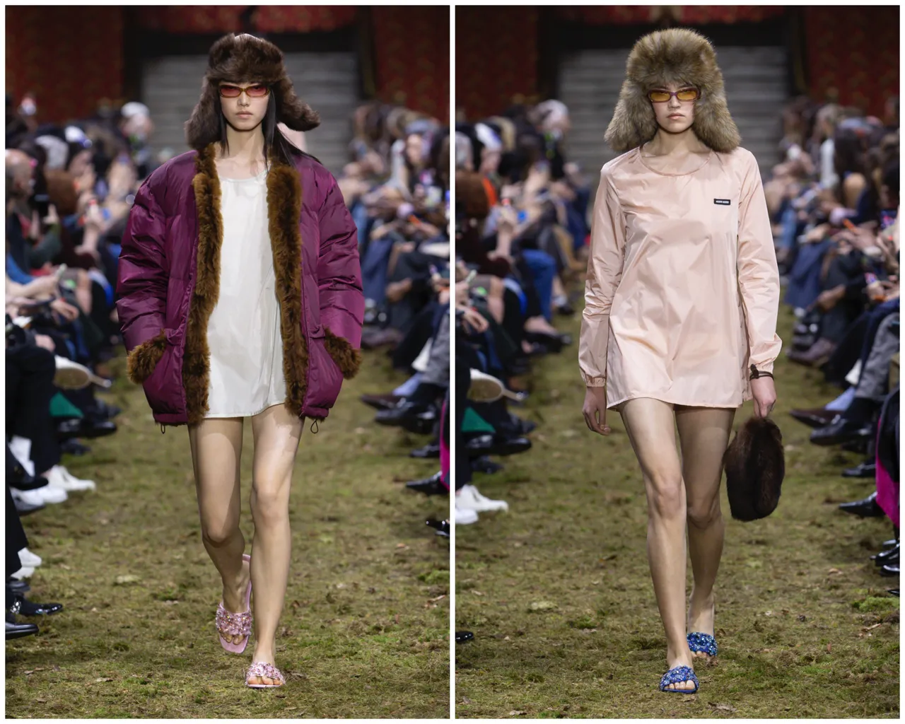 Miu Miu 2026秋冬大秀。品牌提供