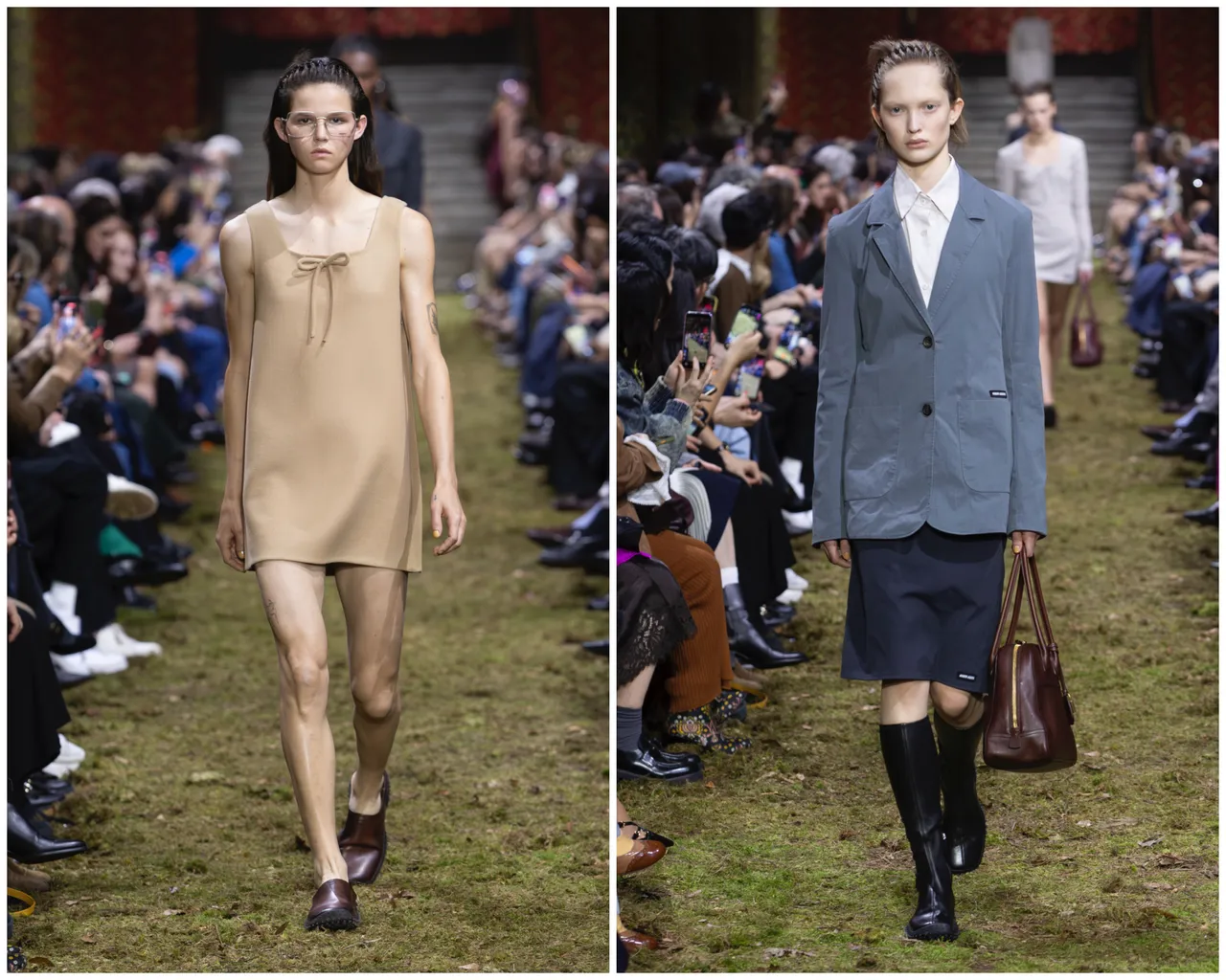 Miu Miu 2026秋冬大秀。品牌提供