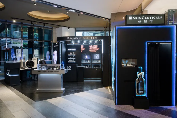 修麗可即日起至4月9日，於台北新光三越A11快閃開設醫美級肌膚升級站。品牌提供