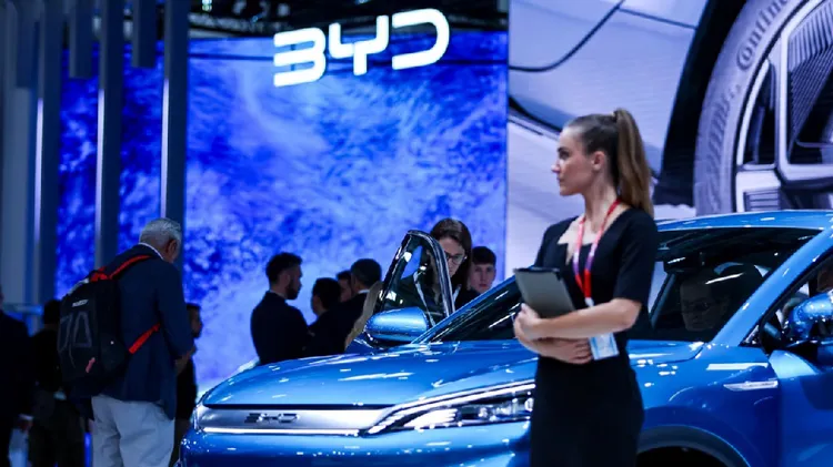 比亞迪是中國汽車銷量王。路透社