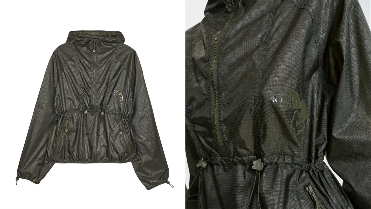 The North Face x Cecilie Bahnsen聯名系列Marlowe套頭防風外套，2萬2380元。品牌提供