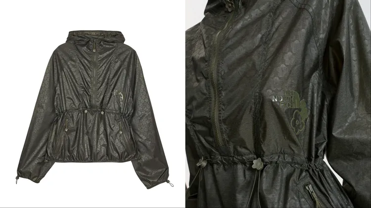 The North Face x Cecilie Bahnsen聯名系列Marlowe套頭防風外套，2萬2380元。品牌提供