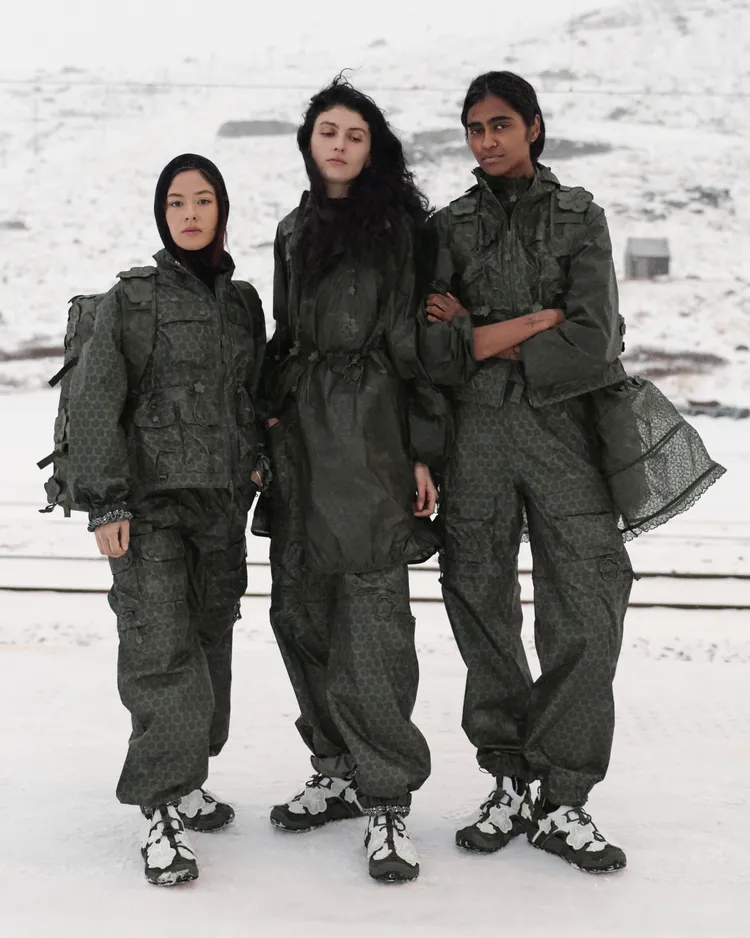 The North Face與Cecilie Bahnsen推出春夏聯名系列。品牌提供