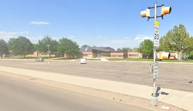 富蘭克林中學。翻攝自Google地圖