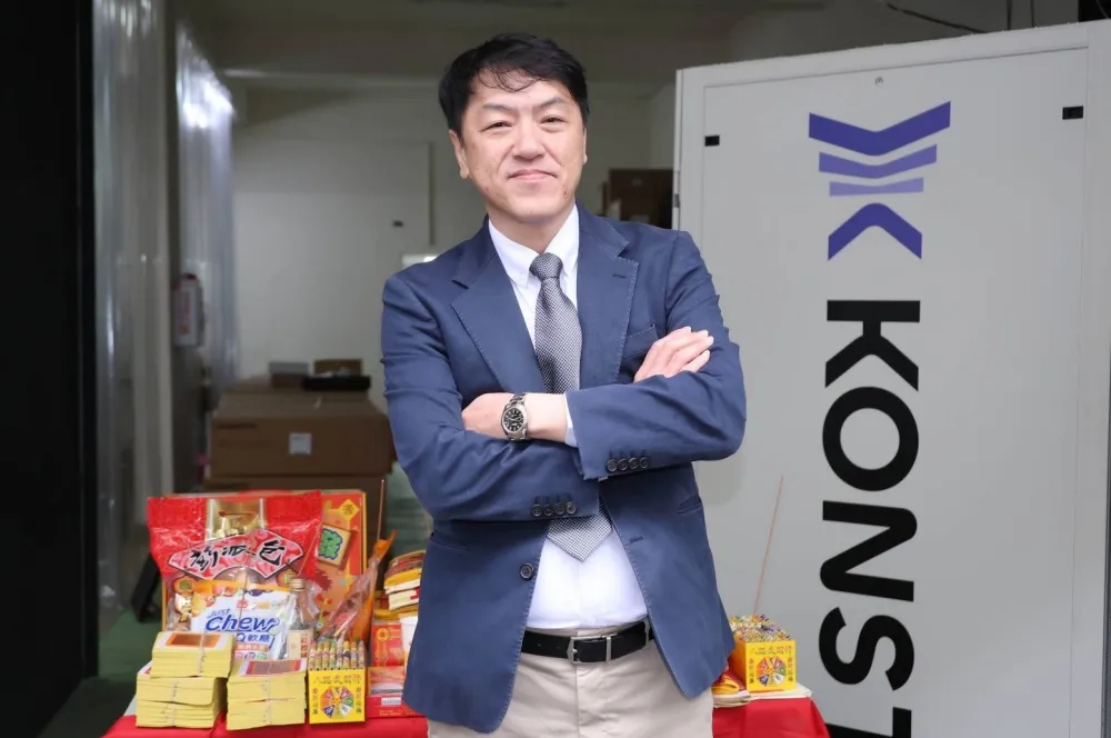 德晉科技董事長湯棋同宣布將於新北市中和區建置全新AI算力中心。德晉科技提供