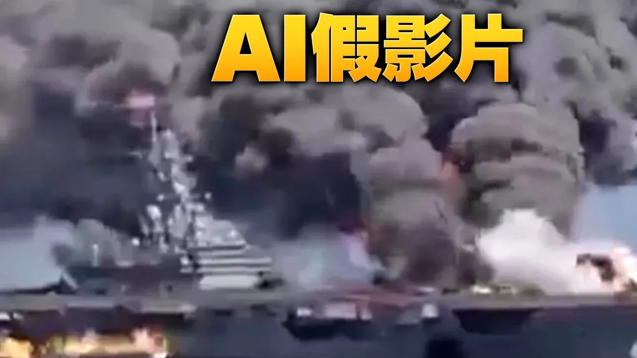 突襲伊朗代價慘？「林肯號」被炸影片瘋傳　美軍回應了