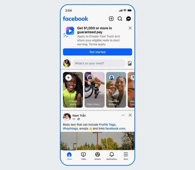 Facebook推出新的創作者扶持計畫，符合條件的內容創作者只要發布Reels短影片，就有機會獲得平台額外曝光與收益分潤。Meta官網