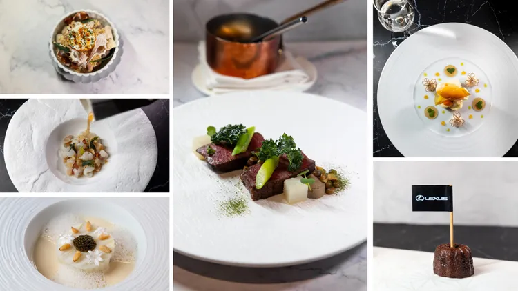 全新春季套餐以當令在地食材結合法式料理技法精心呈現。業者提供