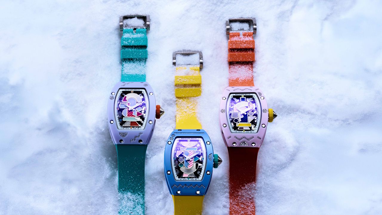 本周新錶|RICHARD MILLE的撞色實驗 RM 07-01彩色陶瓷系列華麗收官