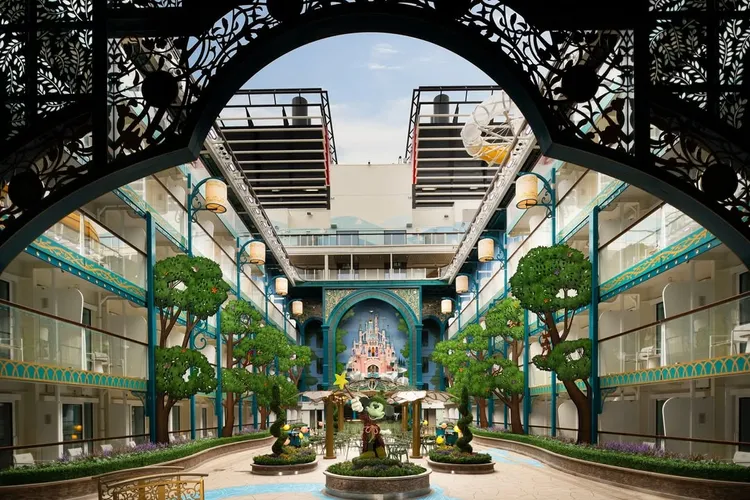 新加坡迪士尼探險號。Disney CRUISE LINE提供