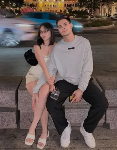 陳芳語與男友甜蜜蜜。翻攝陳芳語IG