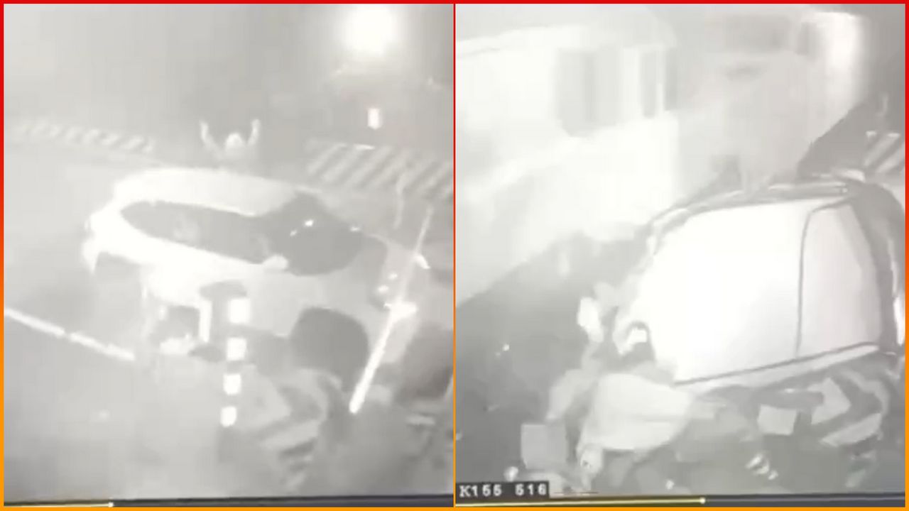 台鐵副站長蹺班「駕車闖平交道」 遭火車撞擊90秒影片曝