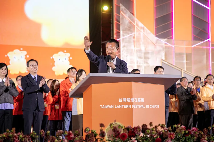 2026台灣燈會正式落幕，翁章梁說，嘉義終於被看見了。翻攝畫面