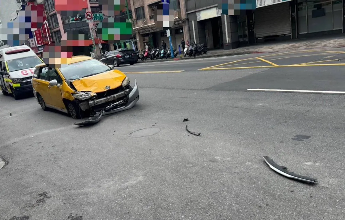 事故現場。翻攝畫面