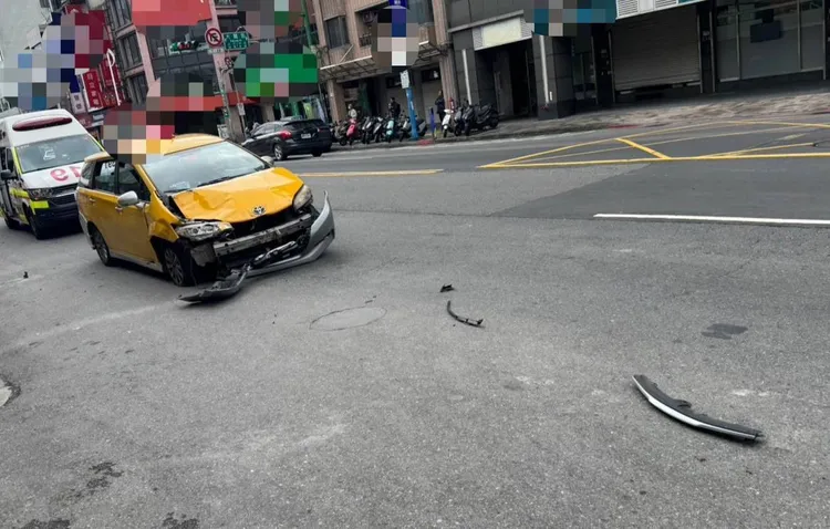 事故現場。翻攝畫面