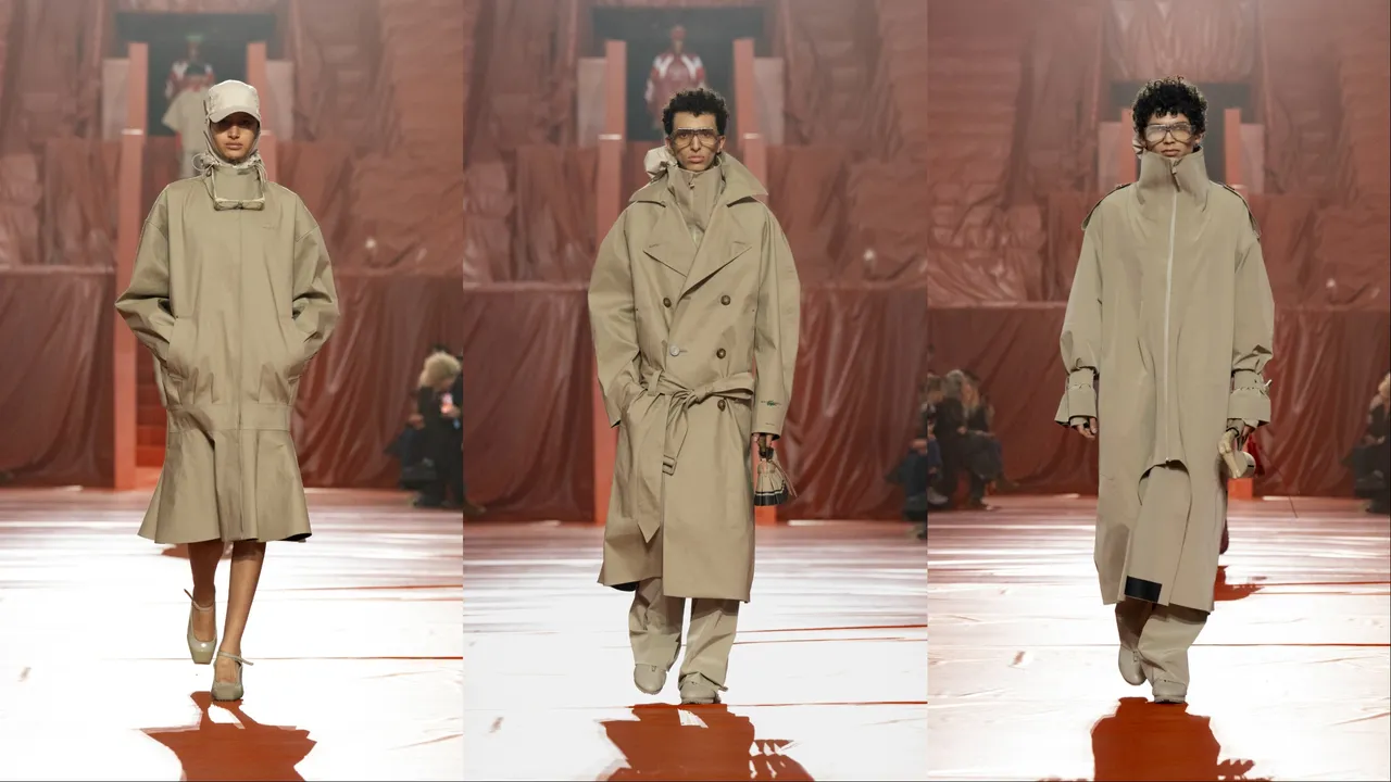 LACOSTE 2026秋冬系列。品牌提供