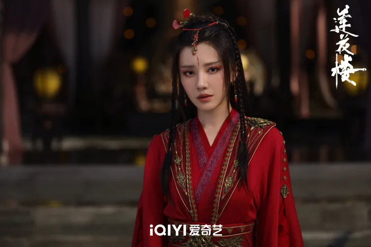 王鶴潤在《蓮花樓》詮釋惡女角麗譙。翻攝《蓮花樓》微博