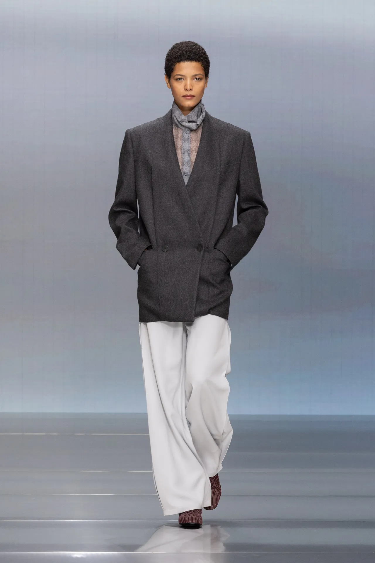 Giorgio Armani 2026秋冬系列。品牌提供