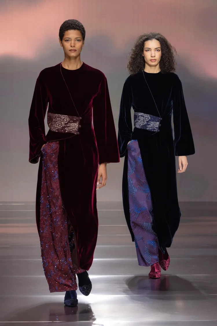 Giorgio Armani 2026秋冬系列。品牌提供