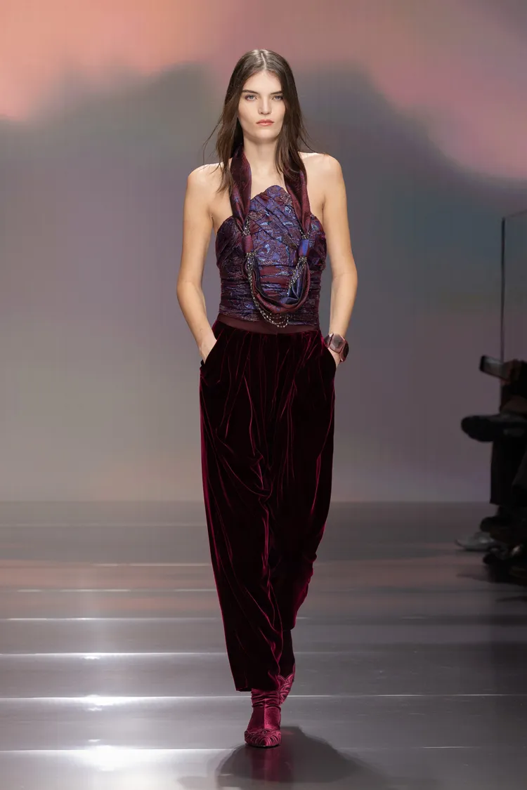 Giorgio Armani 2026秋冬系列。品牌提供