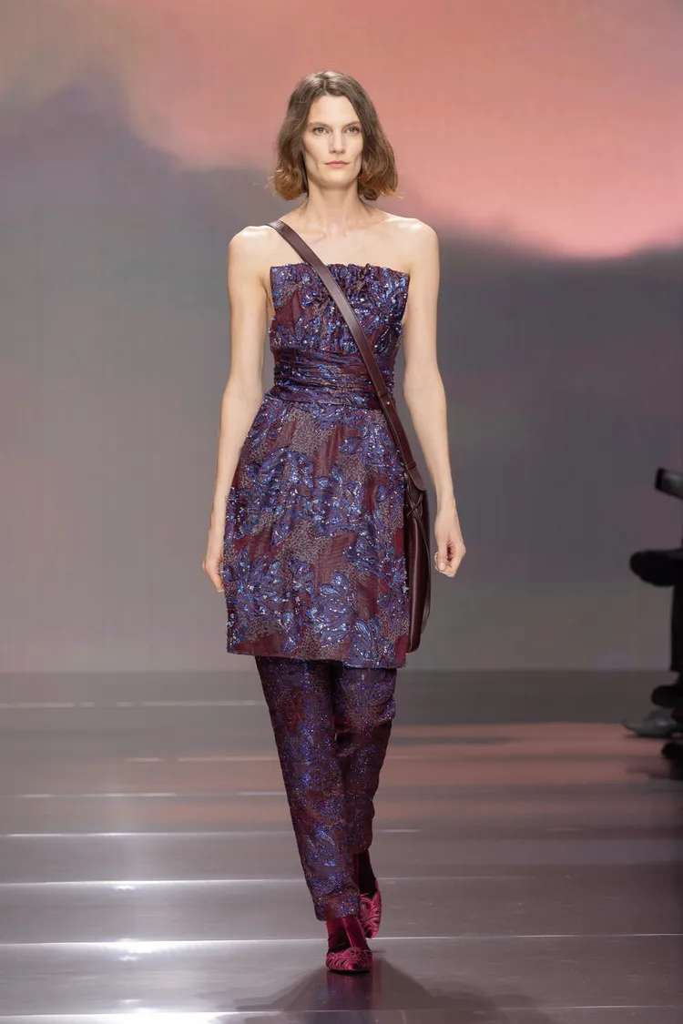 Giorgio Armani 2026秋冬系列。品牌提供