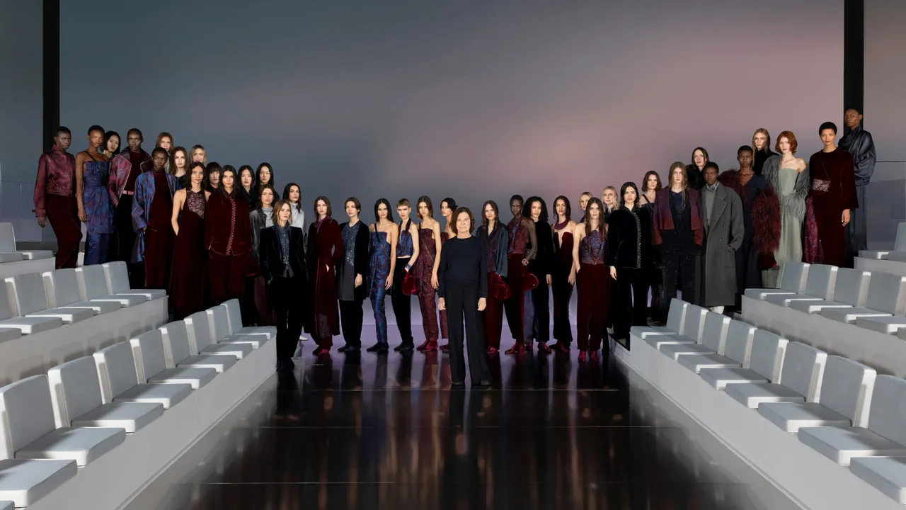 Giorgio Armani 2026秋冬系列。品牌提供