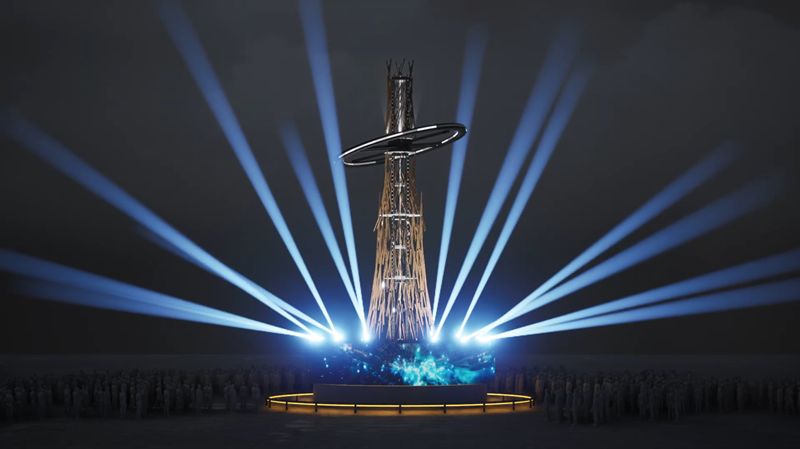 台灣燈會今開跑!21公尺主燈「丹娜絲颱風倒木」將點亮