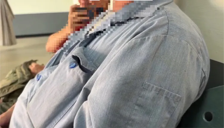 死者同事回想當時景象，痛苦到好幾天睡不著覺。讀者提供