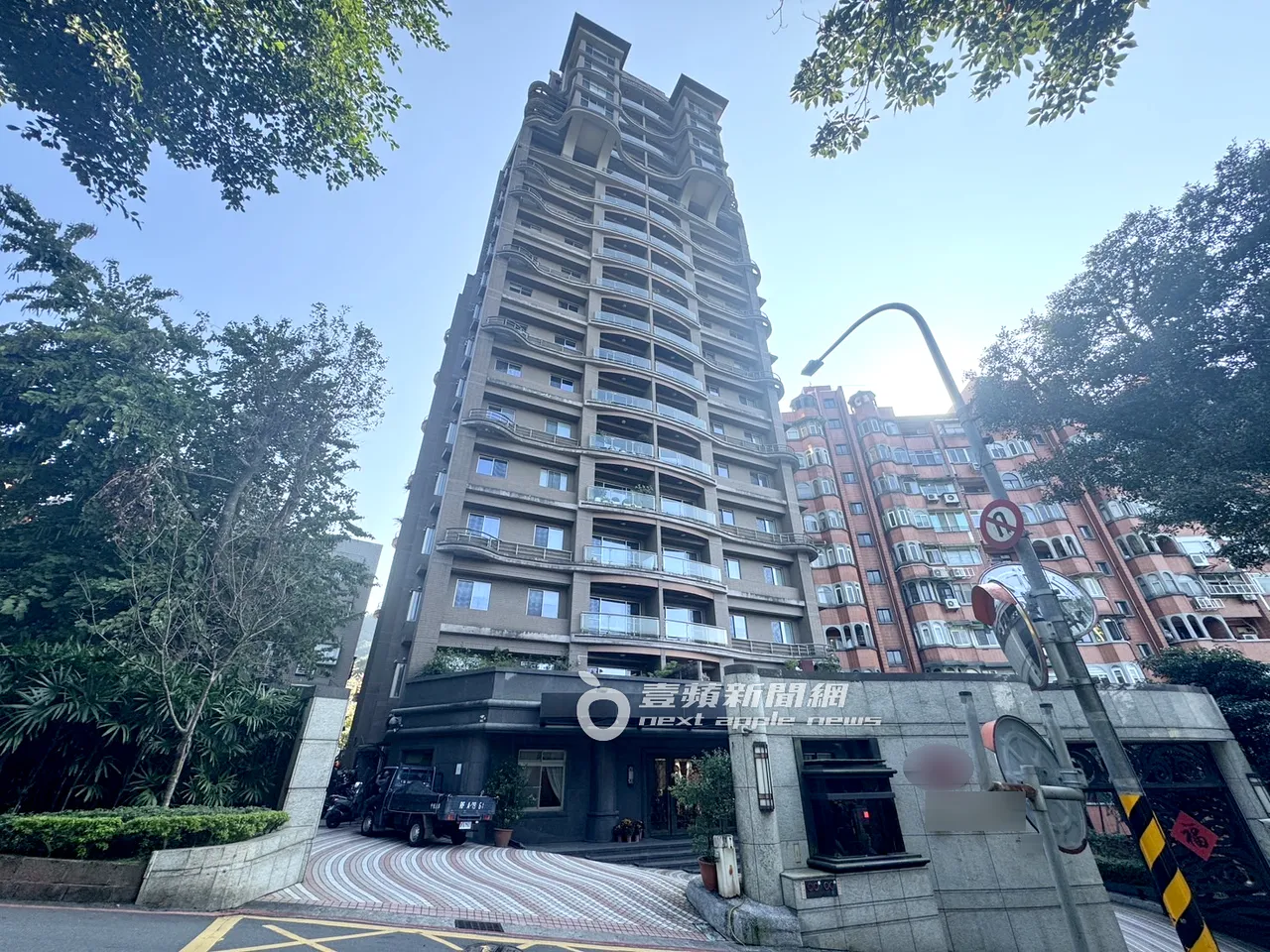 常如山贈送給劉怡萱的台北市信義區約6千萬元豪宅。特勤中心攝