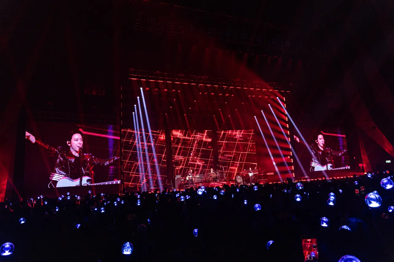 CNBLUE連2天在北流開唱，吸引9000名粉絲朝聖。和協整合行銷提供