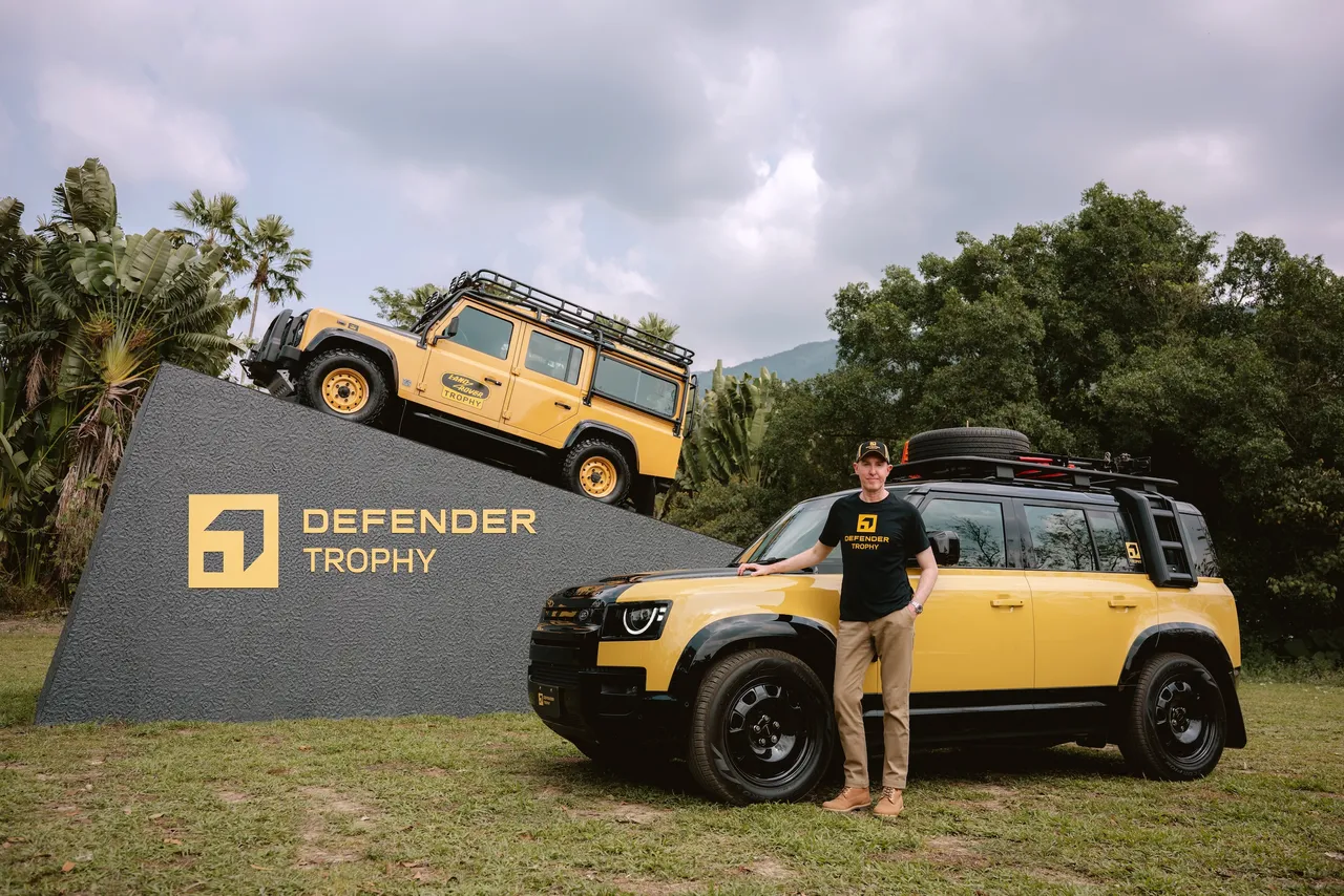 全新26年式Defender Trophy Edition限定版象徵屬於新世代的探險精神，全台限量導入50輛，建議售價369萬元起。業者提供