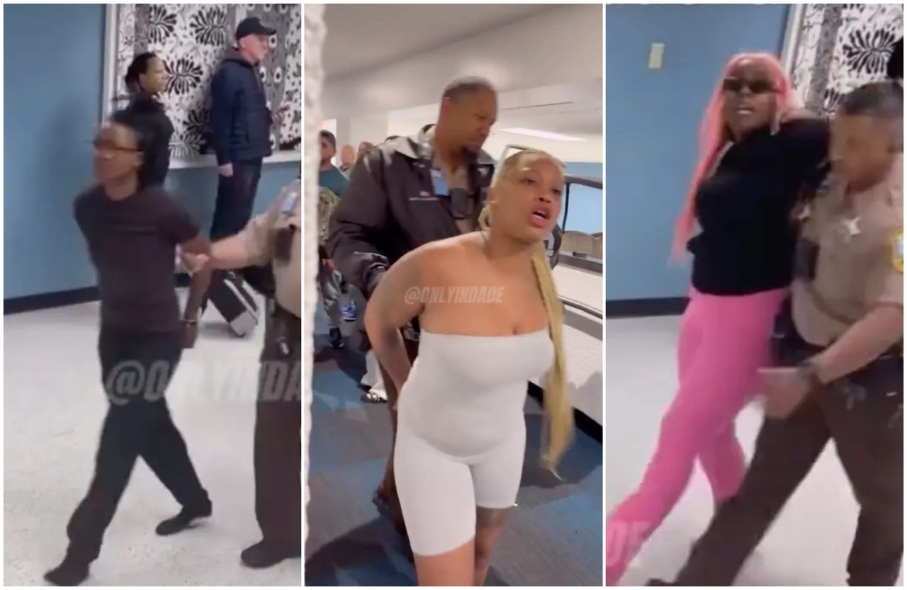 拒付行李加價費還硬闖登機 3女在機場上銬被拖走