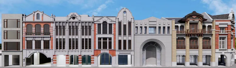 規劃單位表示，透過減量開發與公益捐贈，不僅可降低建築量體對古蹟景觀的影響，也可讓歷史街區與新建築形成融合關係。資料照片