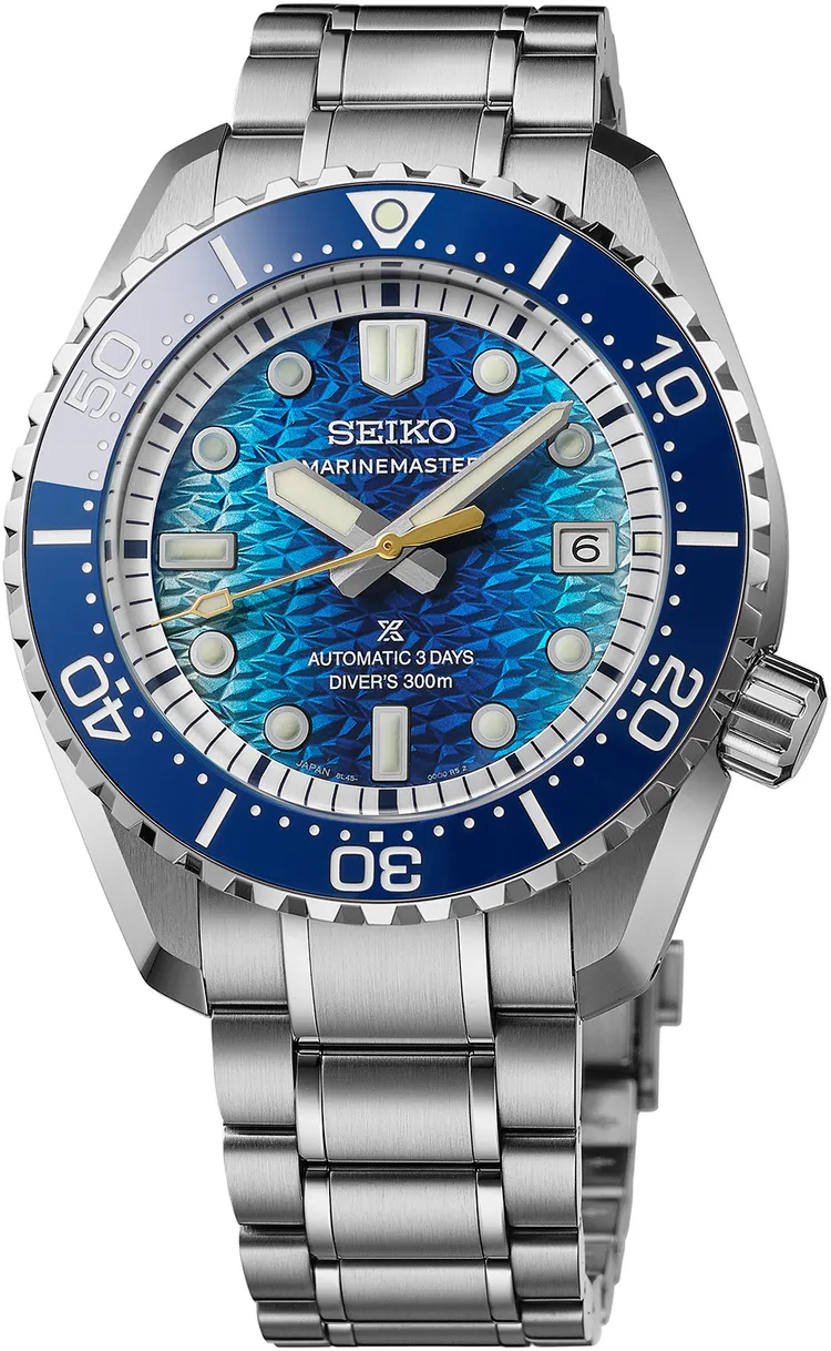 Seiko Prospex Marinemaster 1968復刻潛水錶JAMSTEC限量版HBF002，12萬3000元。品牌提供