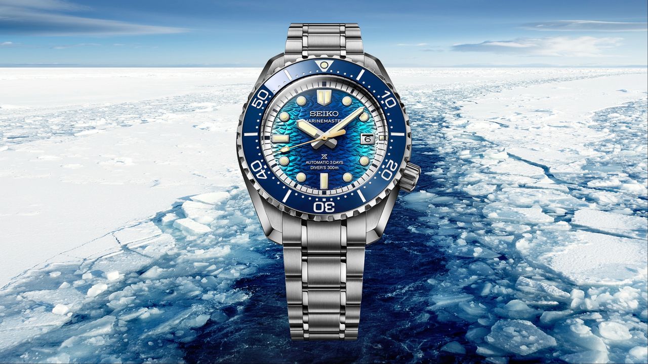 Seiko全新聯名潛水錶預告登場 湛藍北冰洋冰裂紋面盤太美