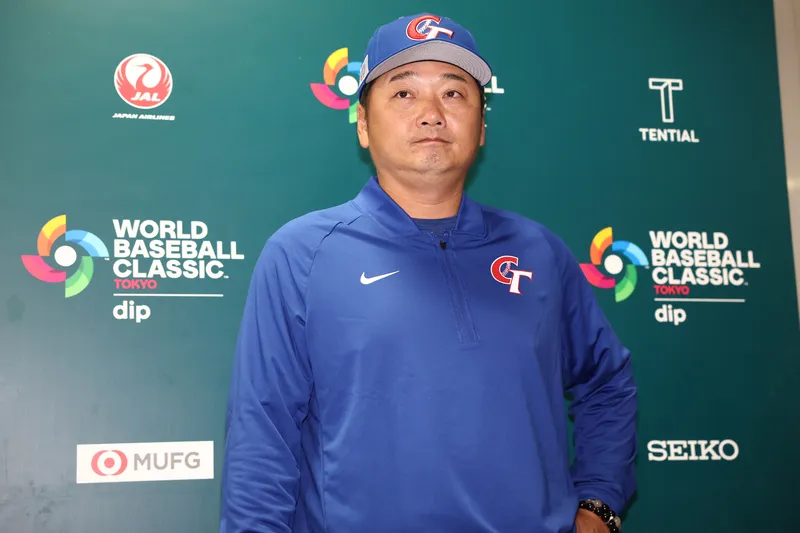 中華隊總教練曾豪駒。 中央社