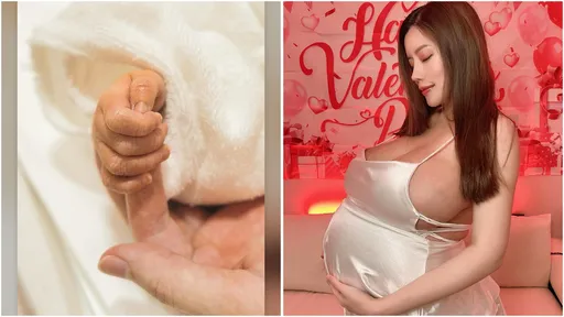 K罩杯AV女優生了！IG曬小手照　產下3408g健康男寶