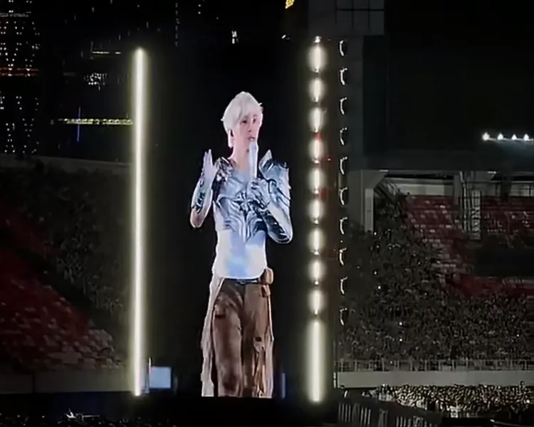 薛之謙向全場粉絲道歉，並霸氣表示全補償。翻攝微博