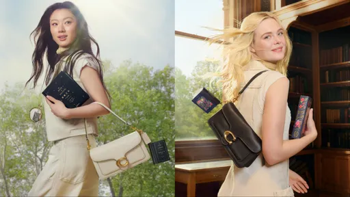 單依純、艾兒芬妮同拎COACH Tabby　包上迷你書吊飾真的能翻閱