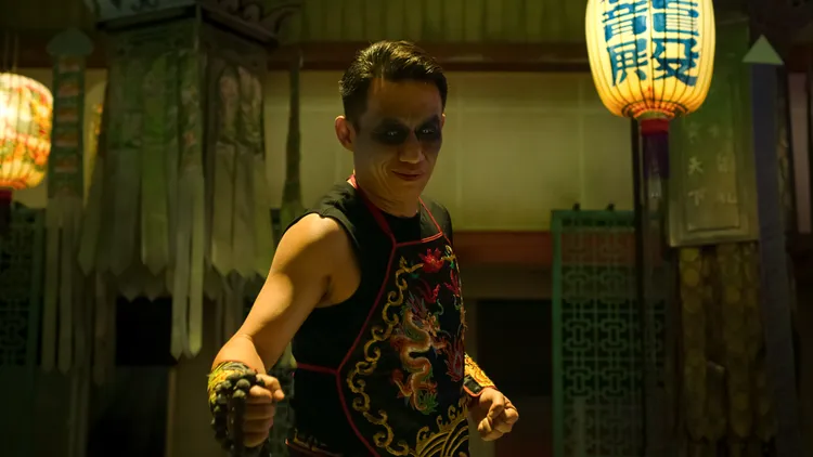 郭子乾飾演的神龍太子與韓杰展開激烈搏鬥。Netflix提供