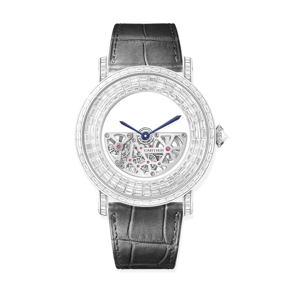 ROTONDE DE CARTIER MASSE MYSTÉRIEUSE腕錶。品牌提供