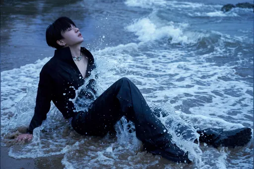 「Ozone」周祖安哭也能這麼帥　海浪襲身性感腰線畢露