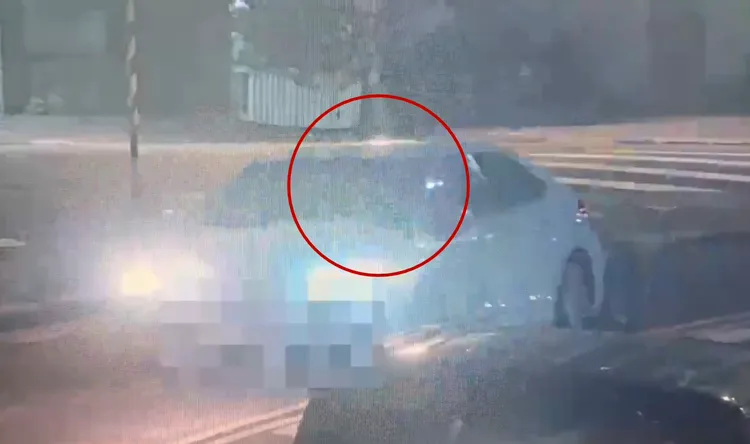 嫌犯得手後駕車往宜蘭逃逸，北市警鎖定車輛3小時內逮3名嫌犯。翻攝畫面