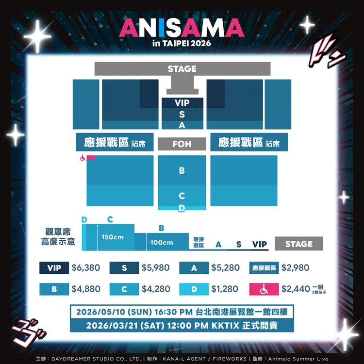 「ANISAMA」票價出爐。Animelo Summer Live提供