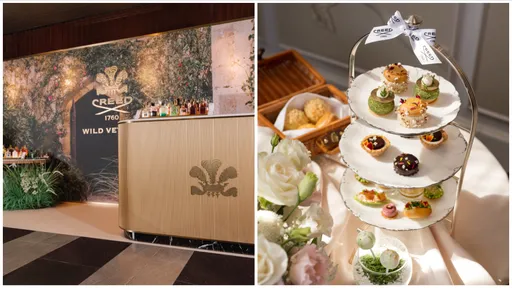  CREED為岩蘭野境新香首開快閃店　文華東方聯名下午茶同步登場